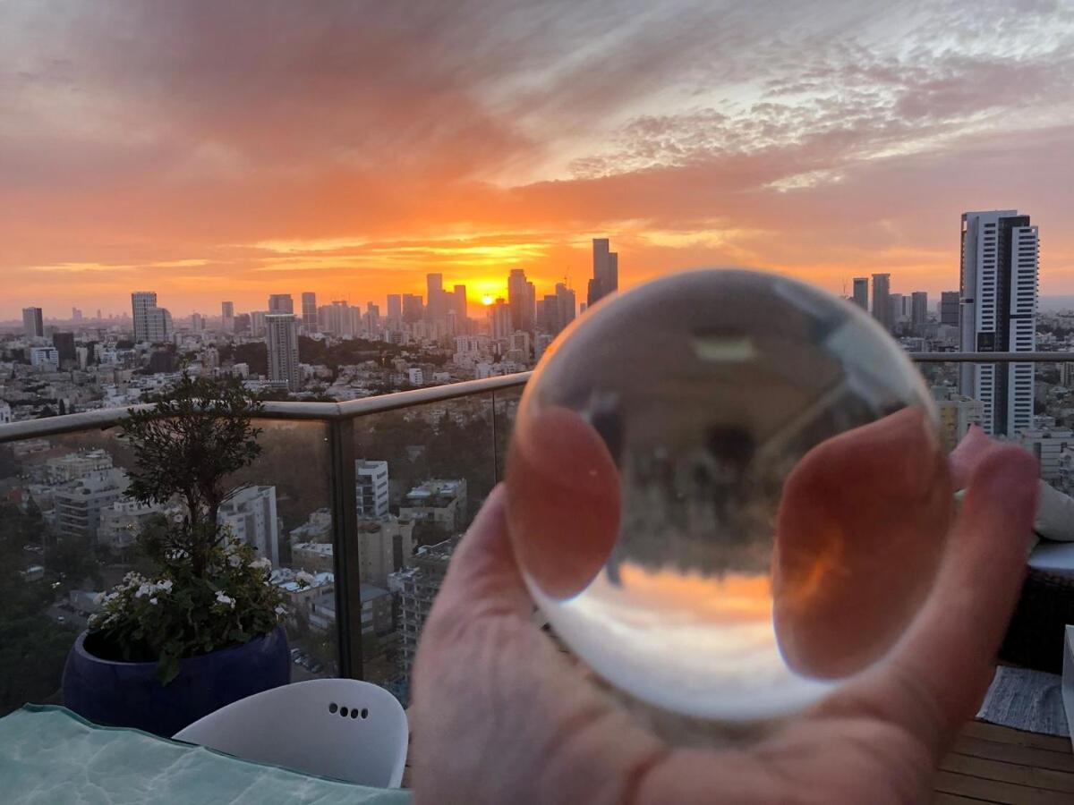 Beautiful Penthouse W/Amazing View, Prime Location Apartment Ramat Gan Exterior photo