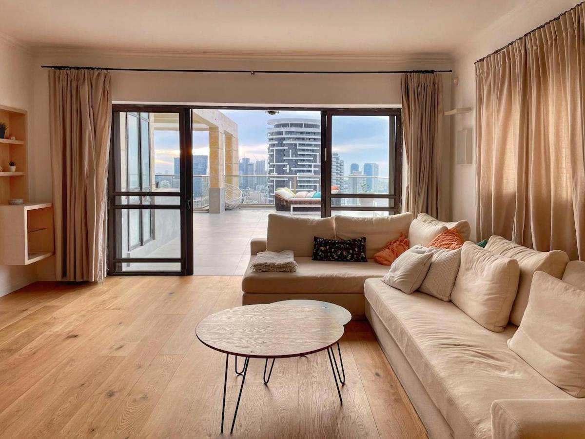 Beautiful Penthouse W/Amazing View, Prime Location Apartment Ramat Gan Exterior photo